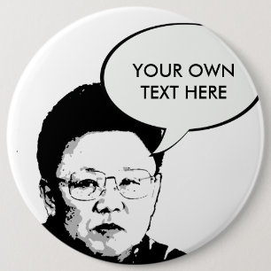 Kim Jong Il Button