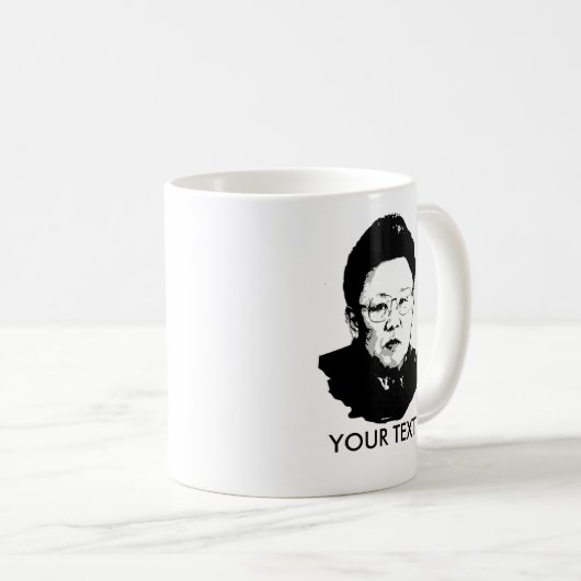 Kim Jong Il Kaffeetasse (VorderseiteRechts)