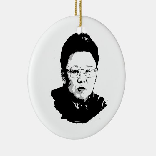 Kim Jong Il Keramikornament (Rechts)
