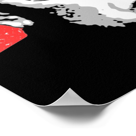 Kim Jong Il Poster (Ecke)