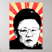 Kim Jong Il Poster (Vorne)