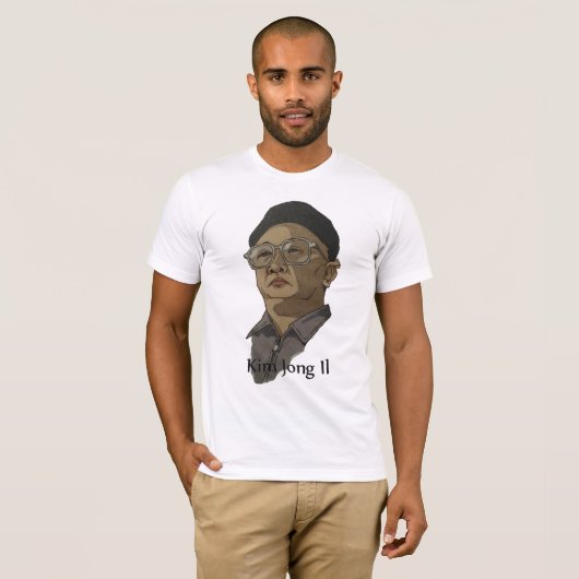 Kim Jong Il T-Shirt (Vorne ganz)
