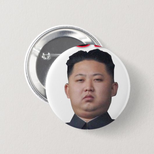 Kim- Jong-ilbogen Button (Vorne & Hinten)