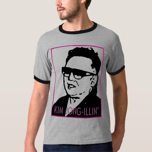 Kim Jong-Illin T-Shirt (Vorderseite)