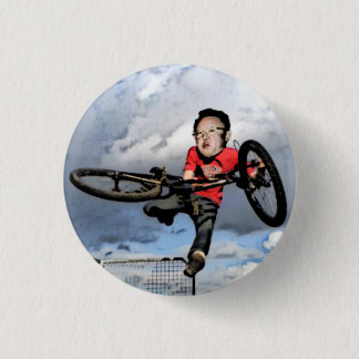 Kim Jong-ils BMX -Pin Button