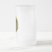 Kim Jong Moon Funny Mattglas Bierglas (Mittel)