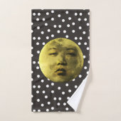 Kim Jong Moon Lustig Badhandtuch Set (Handtuch)