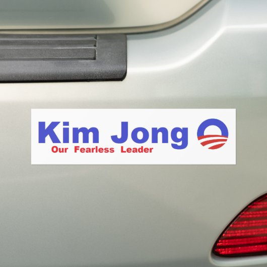 Kim Jong O Autoaufkleber (Auf Auto)