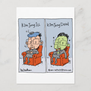 Kim jong postkarte