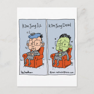 Kim jong postkarte