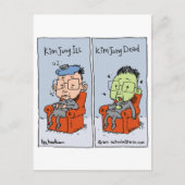 Kim jong postkarte (Vorderseite)