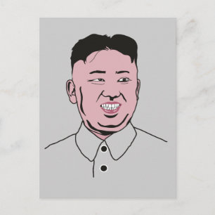 Kim Jong-un 김정은 Postkarte