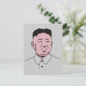 Kim Jong-un | 김 정 은 Postkarte (Stehend Vorderseite)