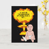 Kim Jong Un Birthday Card - Ich hoffe, Sie haben e Karte (Gelbe Blume)