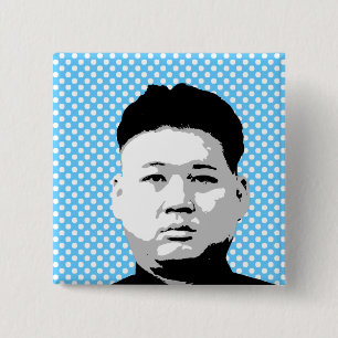 Kim Jong Un Button