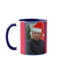 Kim Jong Un Christmas Tasse