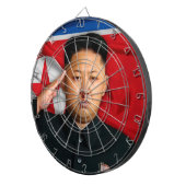 Kim Jong Un Dartscheibe (Vorderseite rechts)