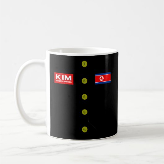 Kim Jong Un Halloween Kaffeetasse (Links)