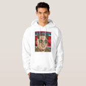 Kim Jong Un Hoodie - Sonnenbrille, gute Laune (Vorne ganz)