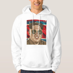 Kim Jong Un Hoodie - Sonnenbrille, gute Laune