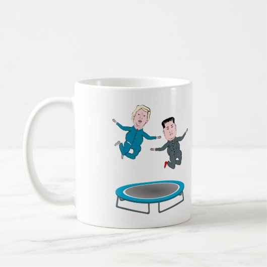 Kim Jong Un Kaffeetasse (Links)