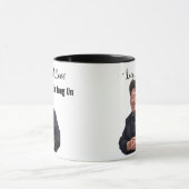 Kim Jong Un, Live, Laugh, Liebe, Meme Gift Tasse (Zentrum)