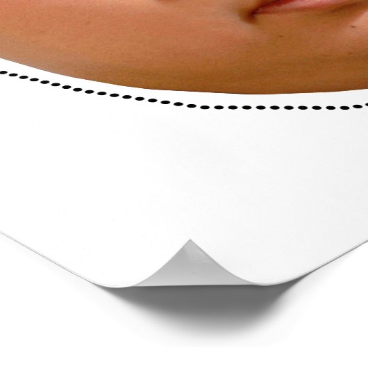 Kim Jong Un Mask Poster (Ecke)