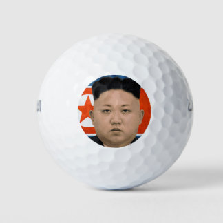Kim Jong Un nordkoreanischer Führer Golfball