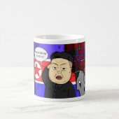 Kim Jong Un, North Korea, Dictator, Korea, Funny, Kaffeetasse (Mittel)