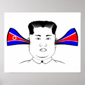 Kim Jong Un Poster (Vorne)