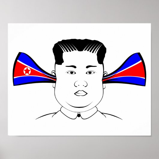 Kim Jong Un Poster (Vorne)
