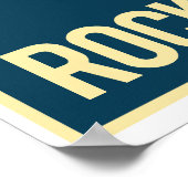 Kim Jong Un - Rocket Man - Propaganda Poster - (Ecke)