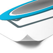 Kim Jong Un und Präsident Trump Poster (Ecke)