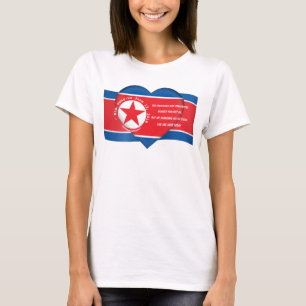 Kim Jong un Zitat während des Gipfels mit Trump am T-Shirt