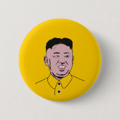 Kim Jong-UNO | 김정은 Button (Vorderseite)
