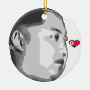 Kim Jong-UNO Keramikornament