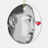 Kim Jong-UNO Keramikornament (Links)