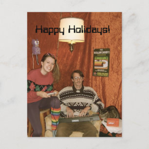 Kim & Josh Christmas Card Feiertagspostkarte