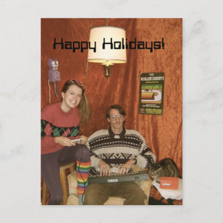 Kim & Josh Christmas Card Feiertagspostkarte