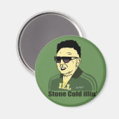 Kim Jung Il Magnet (Vorderseite/Rückseite)