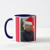 Kim Jung Un Christmas Tasse (Links)