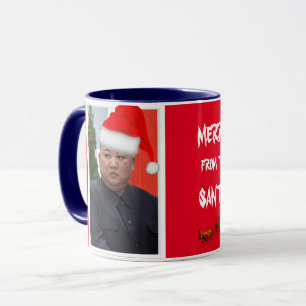 Kim Jung Un Christmas Tasse
