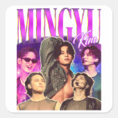 Kim Min Gyu Inspiriert Aufkleber | K-Pop (Vorderseite)