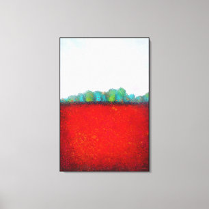 Kim Niles Arbor Landscape RED Leinwanddruck