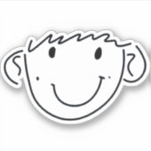 Kim Seon Ho Smiley Sticker (Vorderseite)