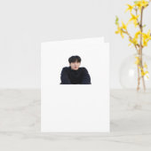 Kim Seon Ho Sticker Karte (Gelbe Blume)