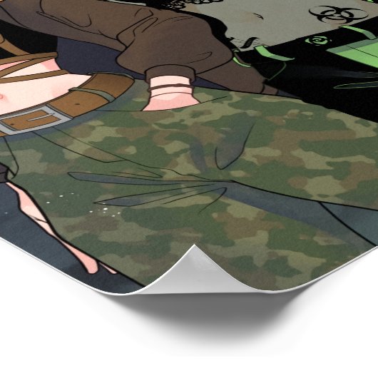 Kim & Shego Poster (Ecke)