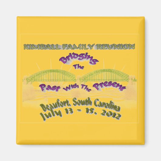 Kimball Family Wiedersehen Magnet (Vorne)