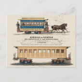 Kimball & Gorton Philadelphia R.R. Automobilindust Postkarte (Vorderseite)