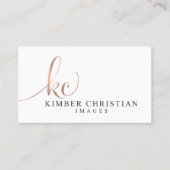 Kimber christlich visitenkarte (Vorderseite)